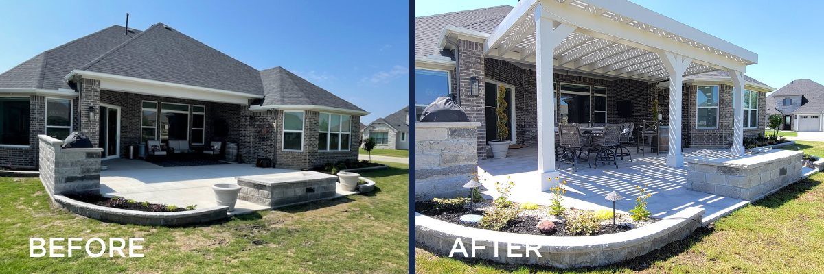 Custom-Built Patio Cover