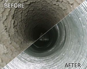 Before and After Air Duct Cleaning 2
