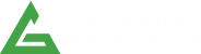GRS Pros Logo white and green