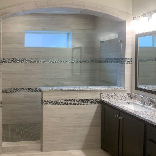 Large Walk-In Shower